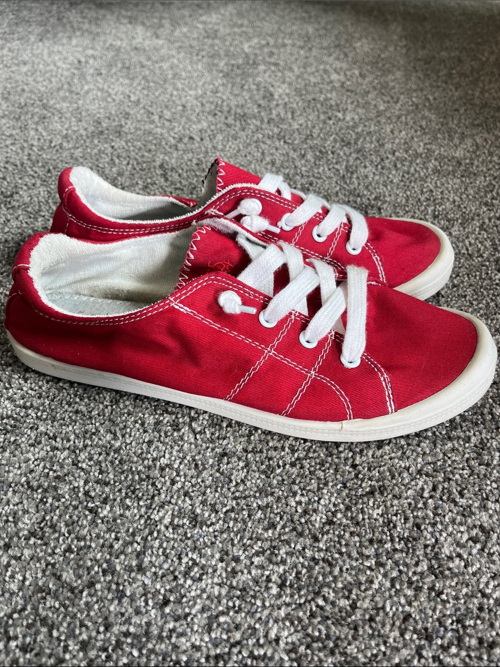 Dunes Sport Canvas Slip On Sneakers